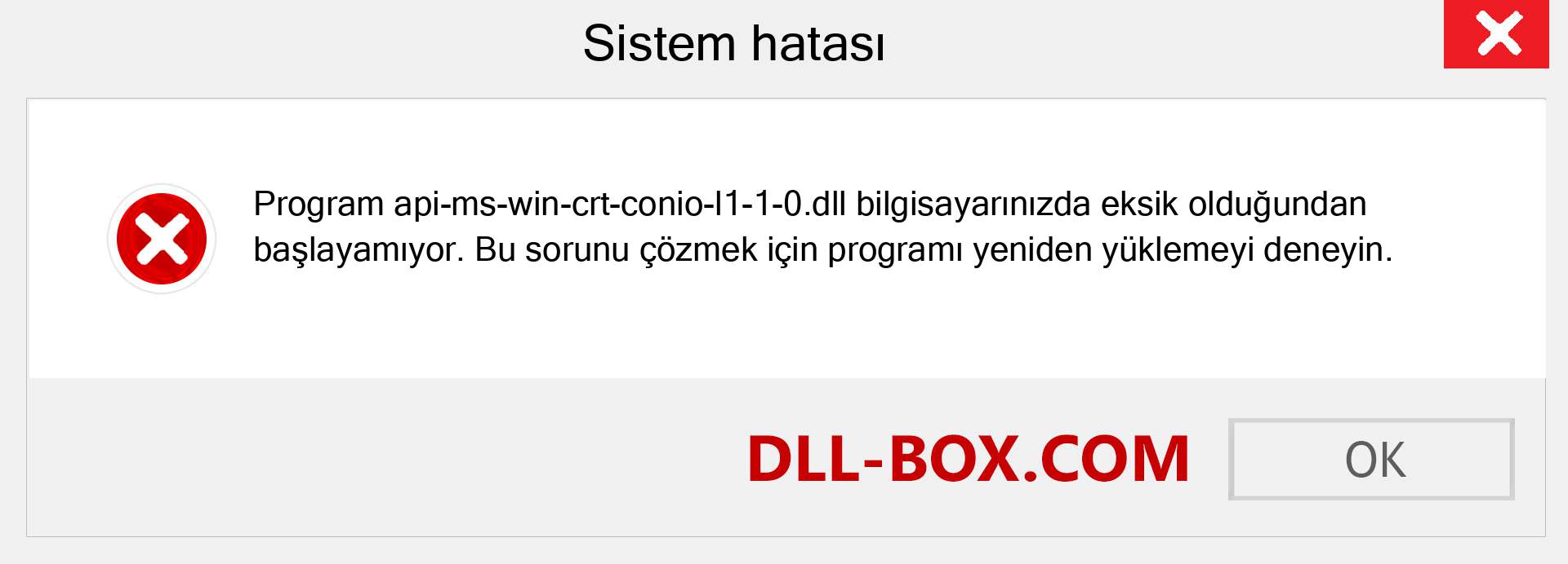 api-ms-win-crt-conio-l1-1-0.dll dosyası eksik mi? Windows 7, 8, 10 için İndirin - Windows'ta api-ms-win-crt-conio-l1-1-0 dll Eksik Hatasını Düzeltin, fotoğraflar, resimler